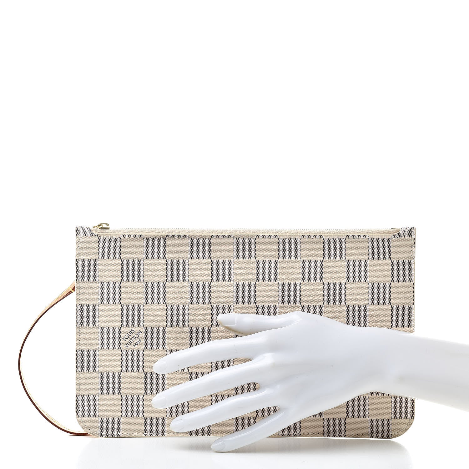 Louis Vuitton Damier Azur Neverfull MM GM Pochette 2 of 8