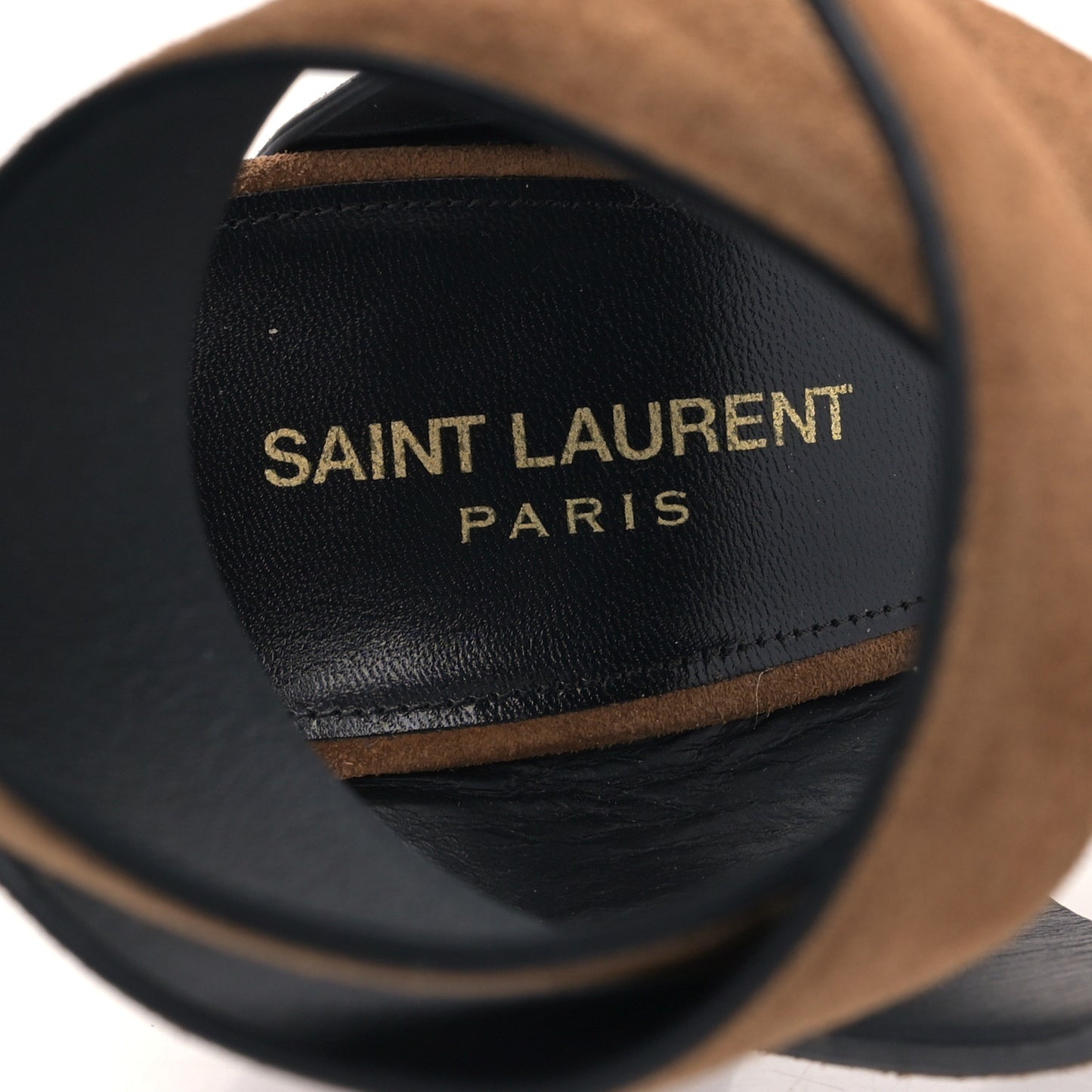 Suede Oak Mule Sandals 40 Camel