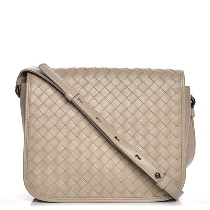 Bottega Veneta Nappa Intrecciato Messenger Bag Limo 1 of 8