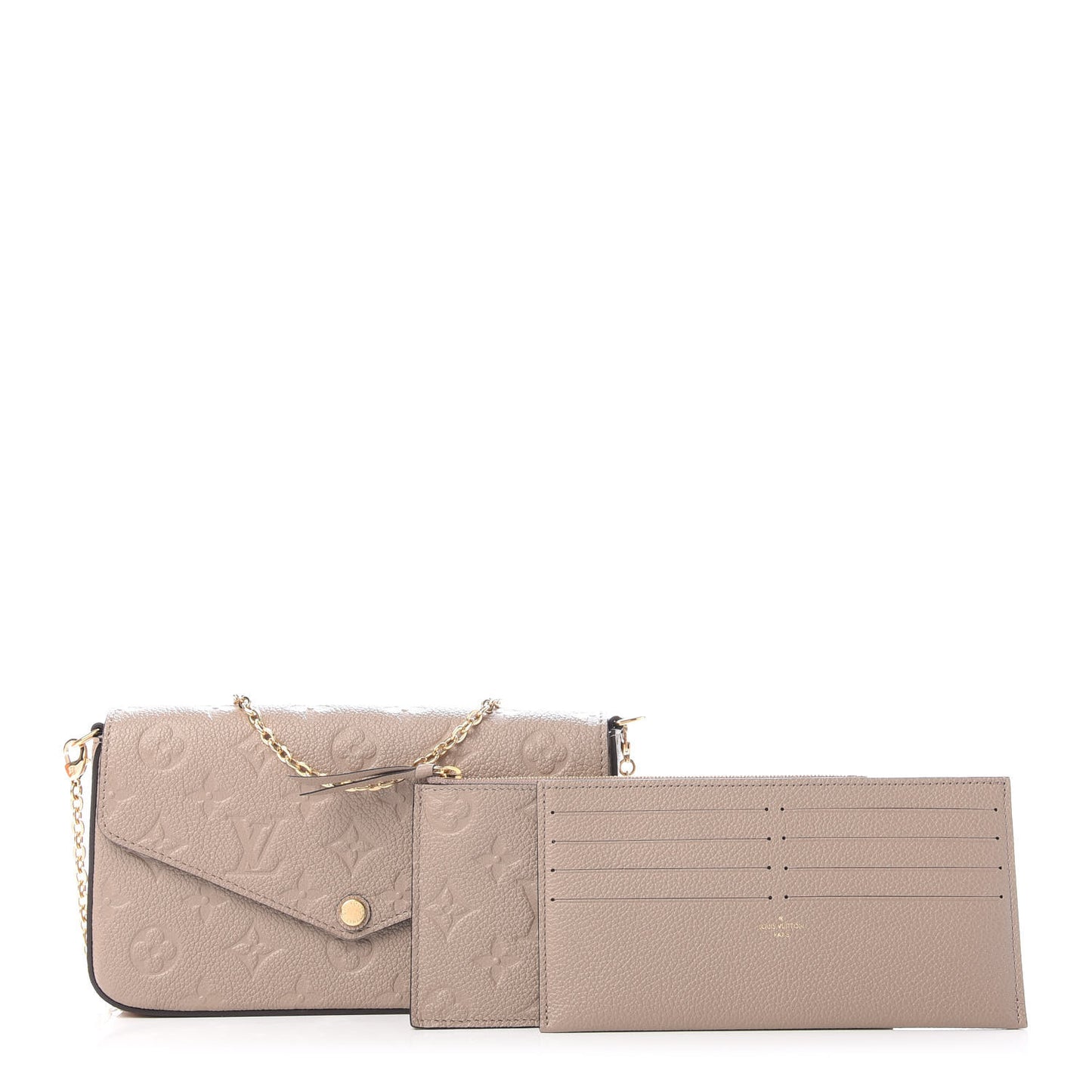 Empreinte Pochette Felicie Chain Wallet Tourterelle