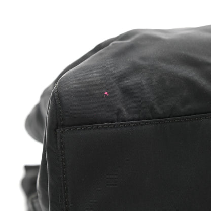 Prada Tessuto Nylon Chain Shoulder Bag Black 15 of 15