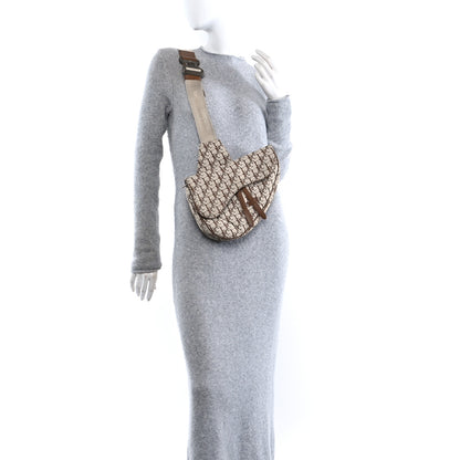 Christian Dior X CACTUS JACK Oblique Saddle Bag Coffee 2 of 10
