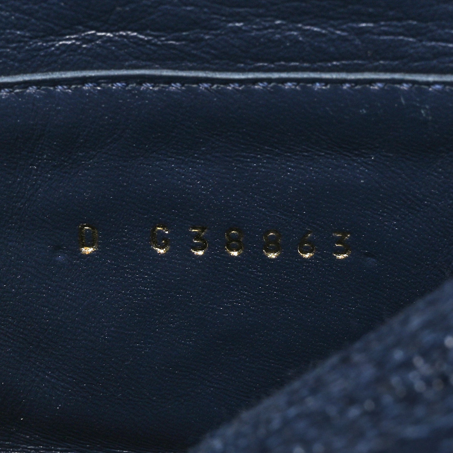Fabric Patent Lambskin Quilted CC Lace Up Combat Boots 37 Navy Blue Black