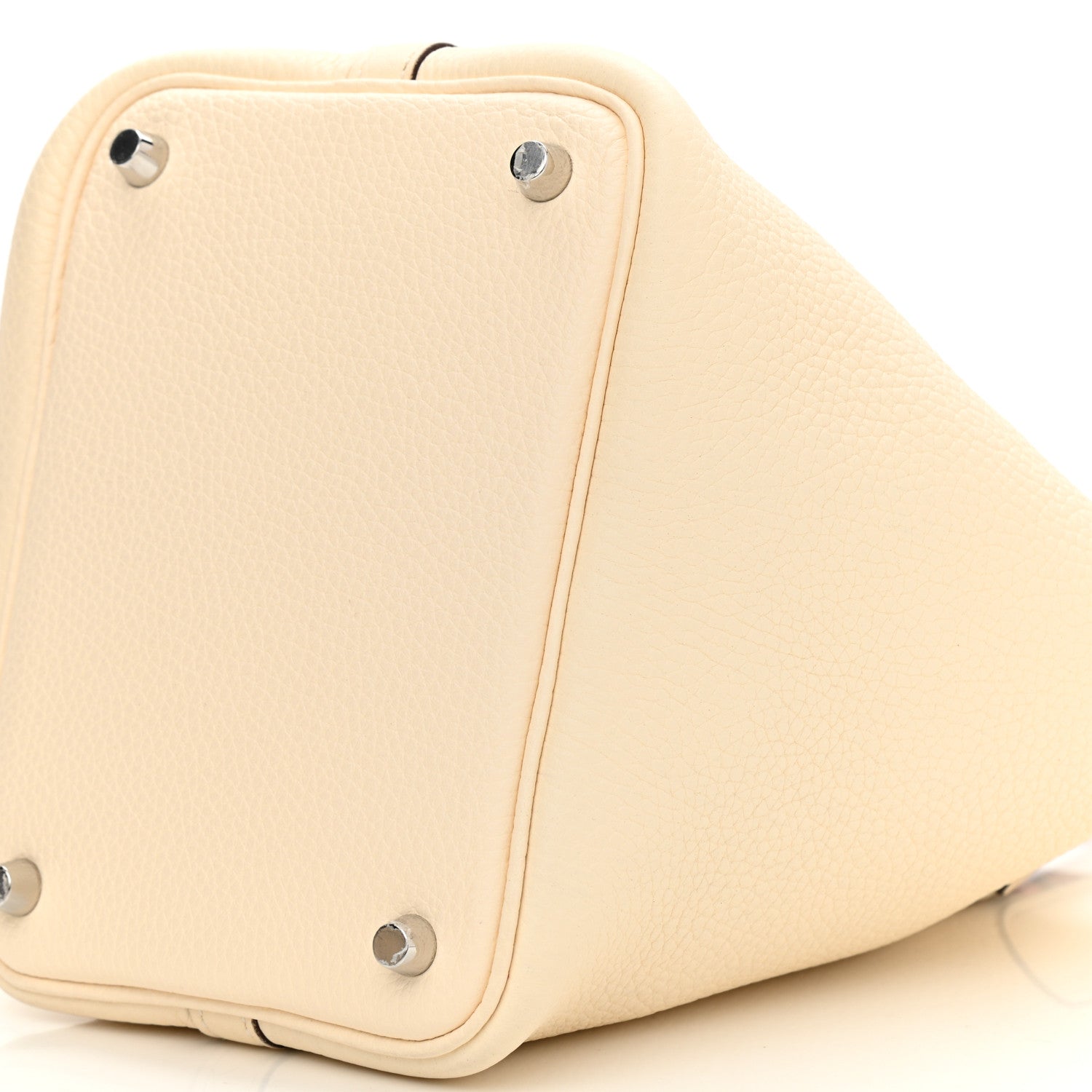Hermes Taurillon Clemence Swift Eclat Picotin Lock 18 PM Nata Terre Battue 10 of 10