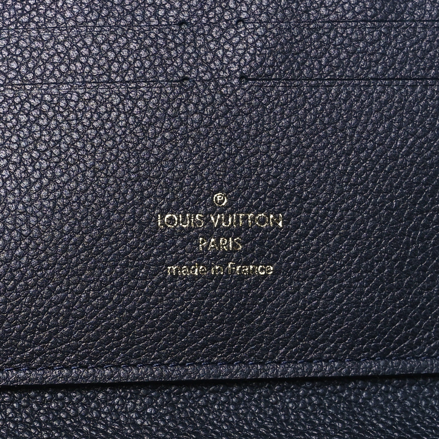 Louis Vuitton Empreinte Zippy Organizer Wallet Black 6 of 7