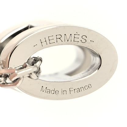 Hermes Palladium Mini Pop H Pendant Necklace Marron Glace 5 of 5