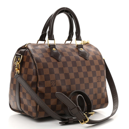 Louis Vuitton Damier Ebene Speedy Bandouliere 25 3 of 12