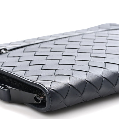 Bottega Veneta Calfskin Intrecciato Document Case Black 9 of 10