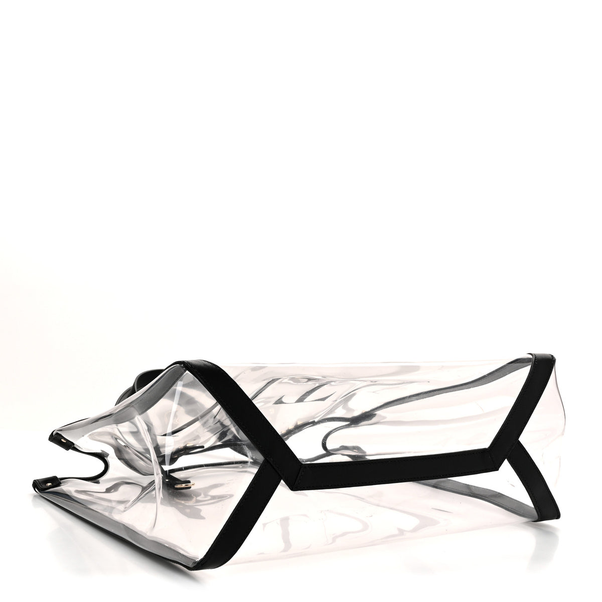 Valentino Garavani Plexy VLTN Small Shopping Bag Transparent 4 of 10