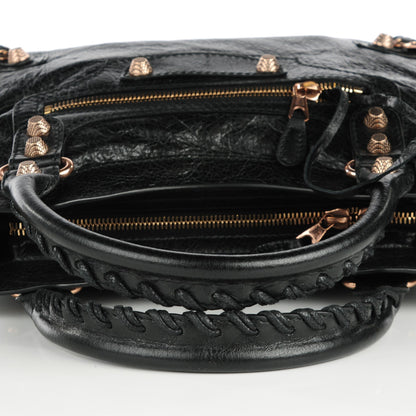Balenciaga Agneau Giant 12 Rose Gold Hardware Town Black 8 of 8