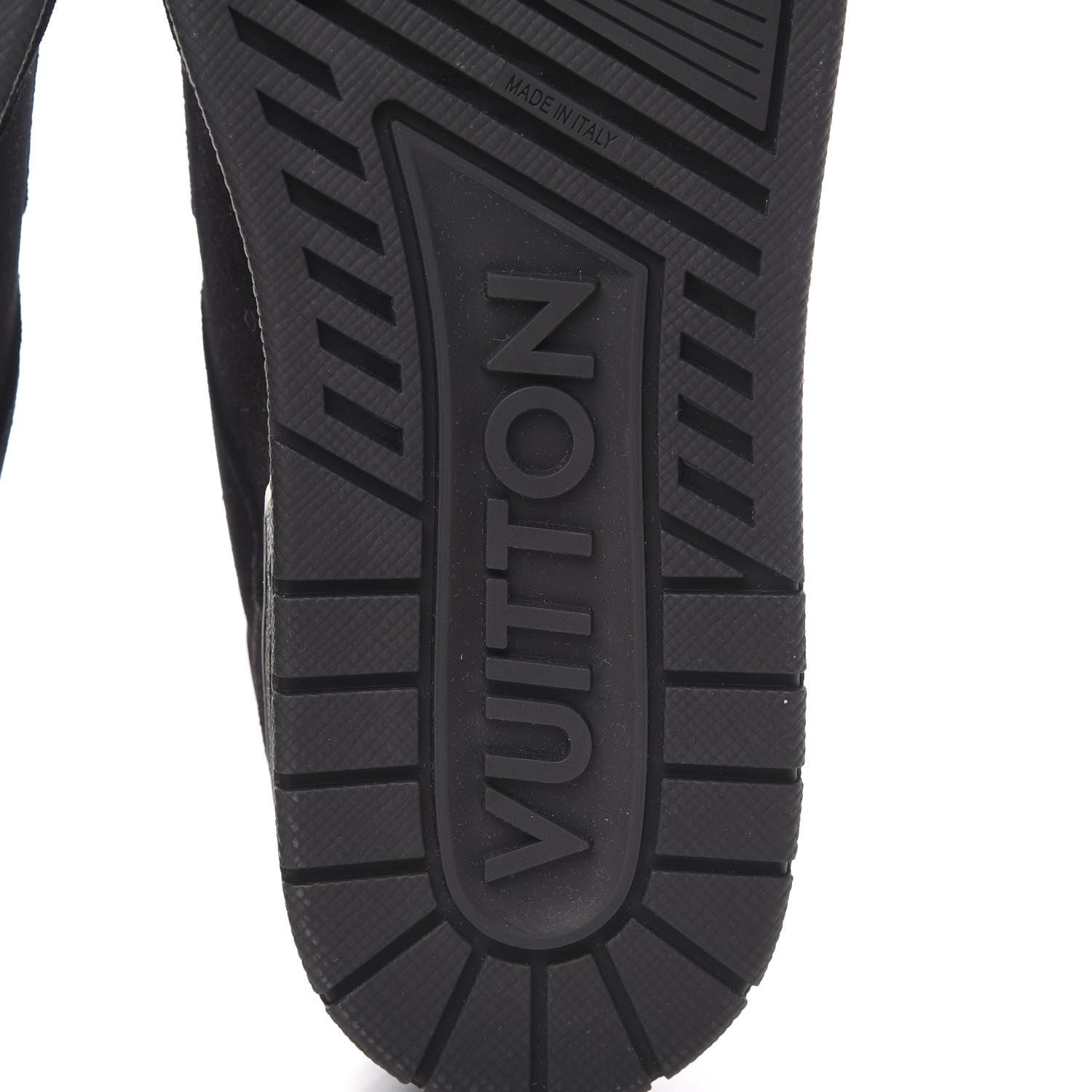 Louis Vuitton Suede Uniform Sneakers 9.5 Black 6 of 9
