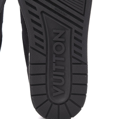 Louis Vuitton Suede Uniform Sneakers 9.5 Black 6 of 9