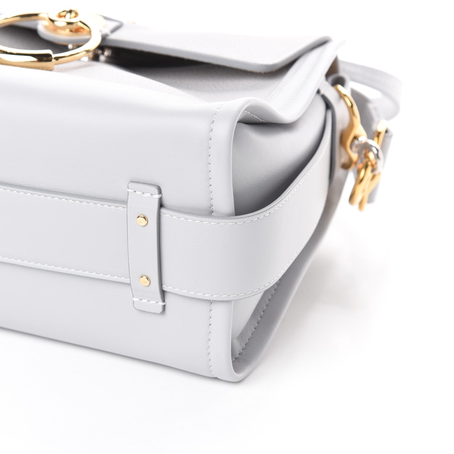 Chloe Calfskin Small Tess Day Bag Light Cloud 9 of 9