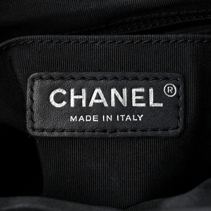 Chanel Calfskin Chevron Quilted Small Urban Spirit Backpack Black 6 of 10