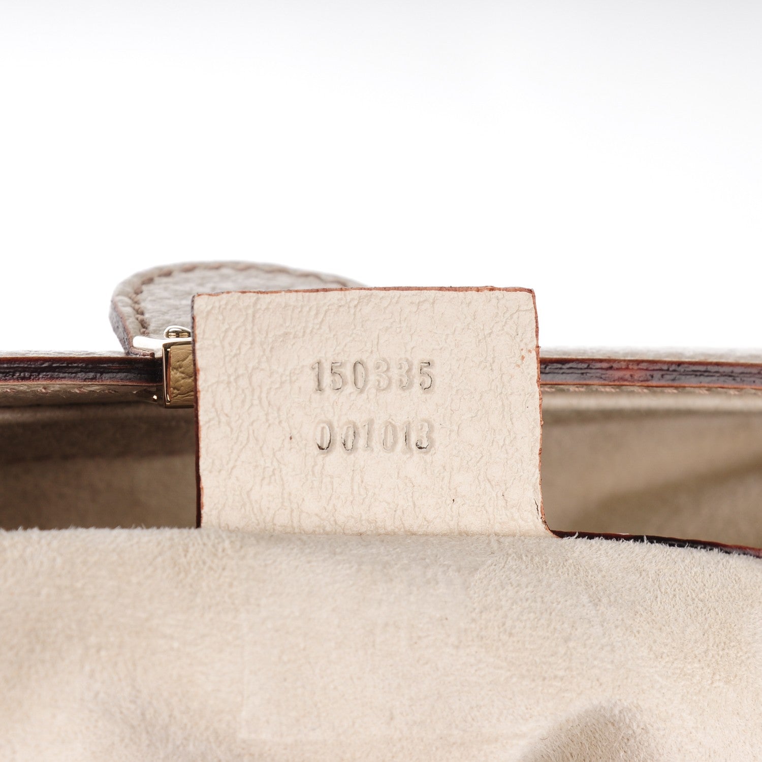 Gucci Textured Calfskin Large Treasure Boston Tote Ivory 6 of 7