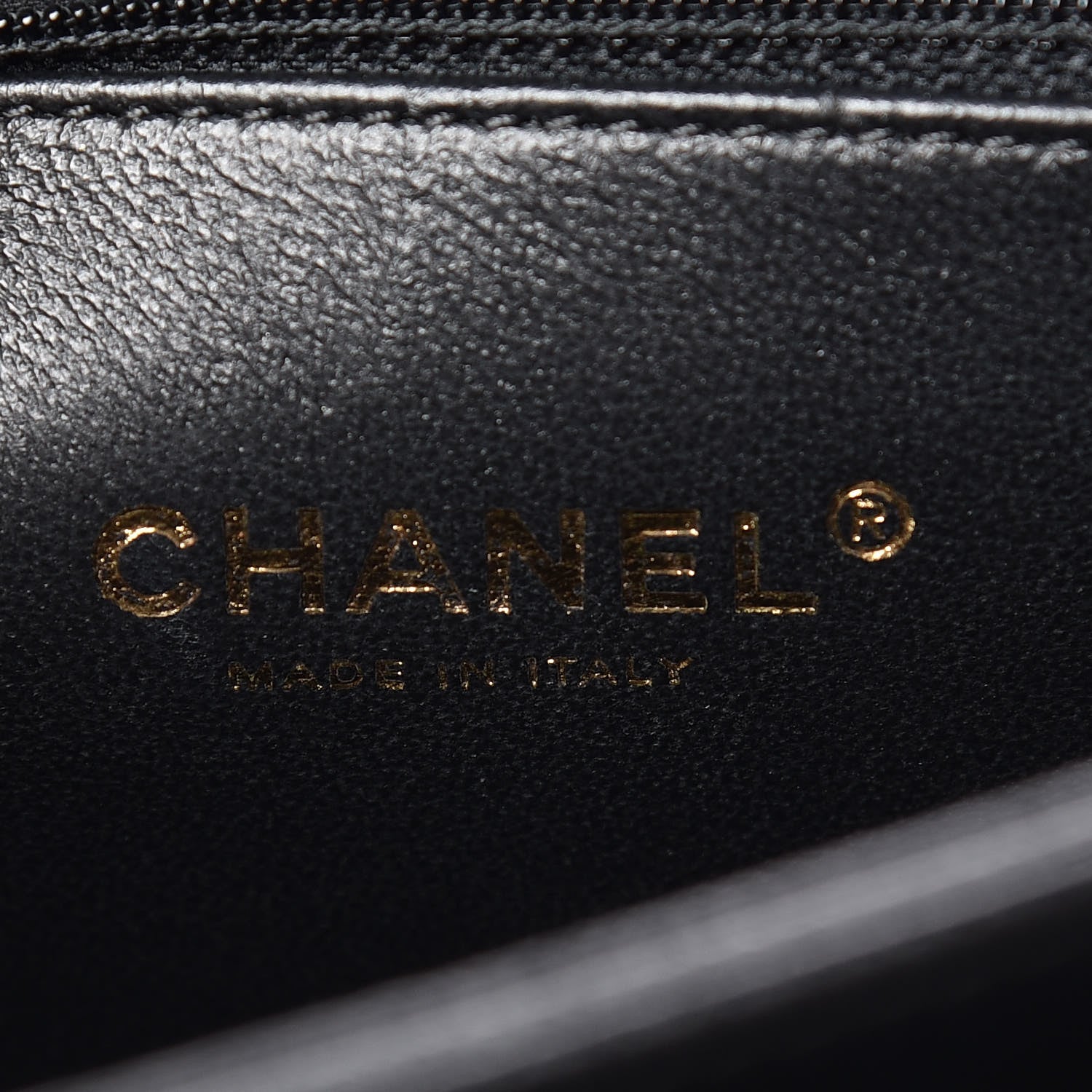 Chanel Sheepskin Quilted Large Beauty Lock Flap Black 8 of 11