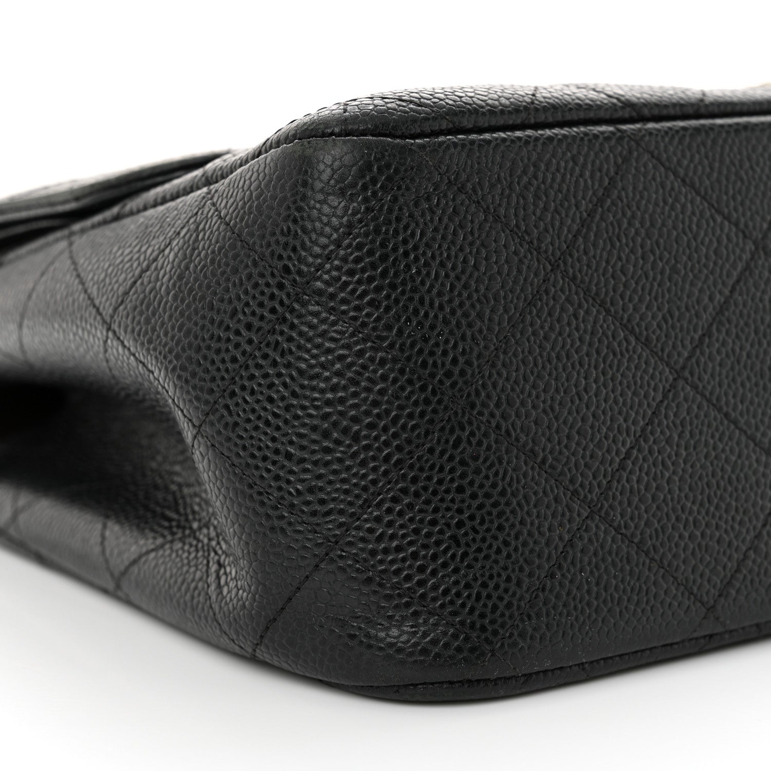 Chanel Caviar Quilted Jumbo Double Flap Black 9 of 15