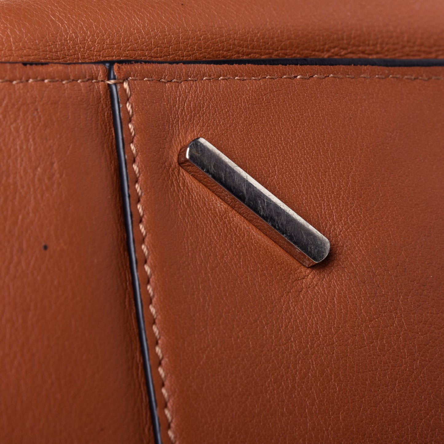 Calfskin Small Hammock Shoulder Bag Tan