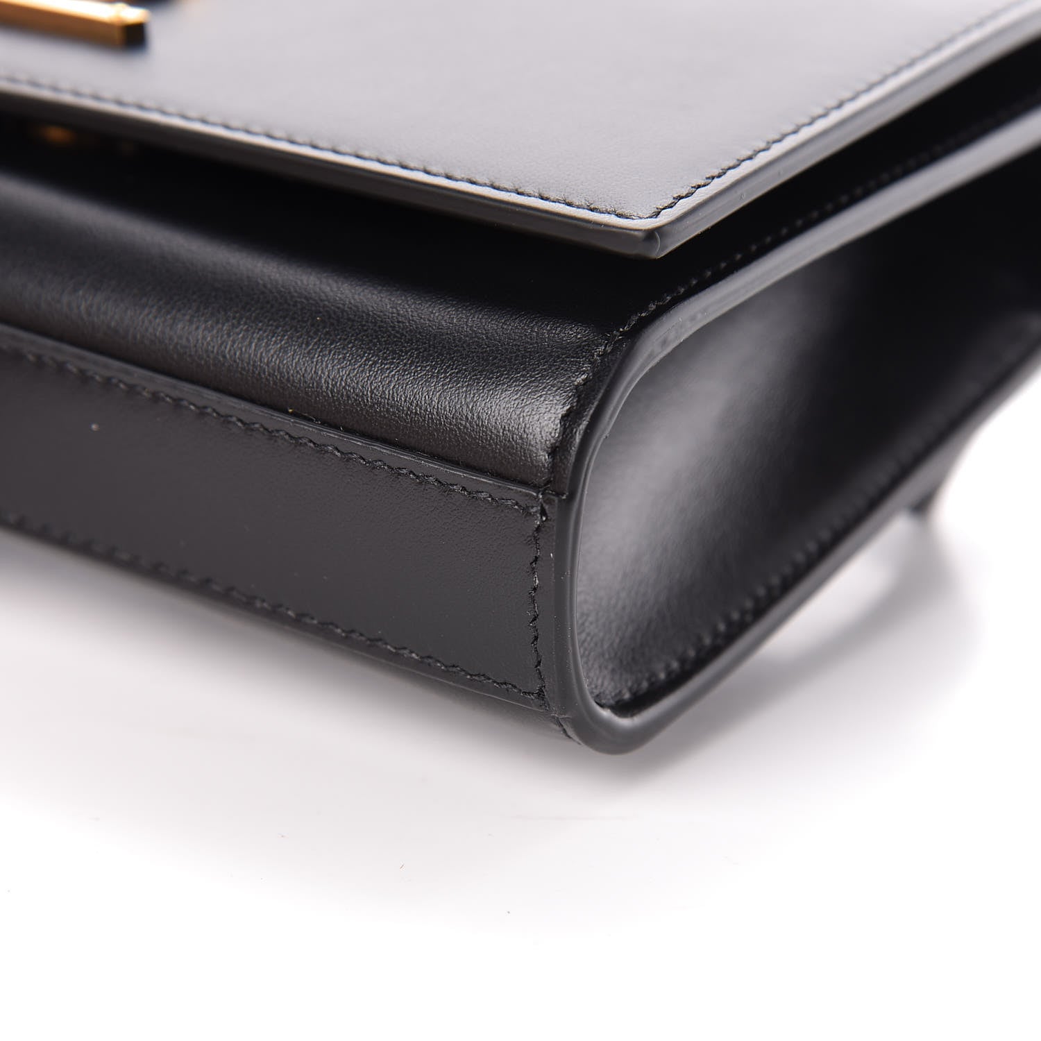 Saint Laurent Smooth Calfskin Monogram Kate Belt Bag Black 10 of 10