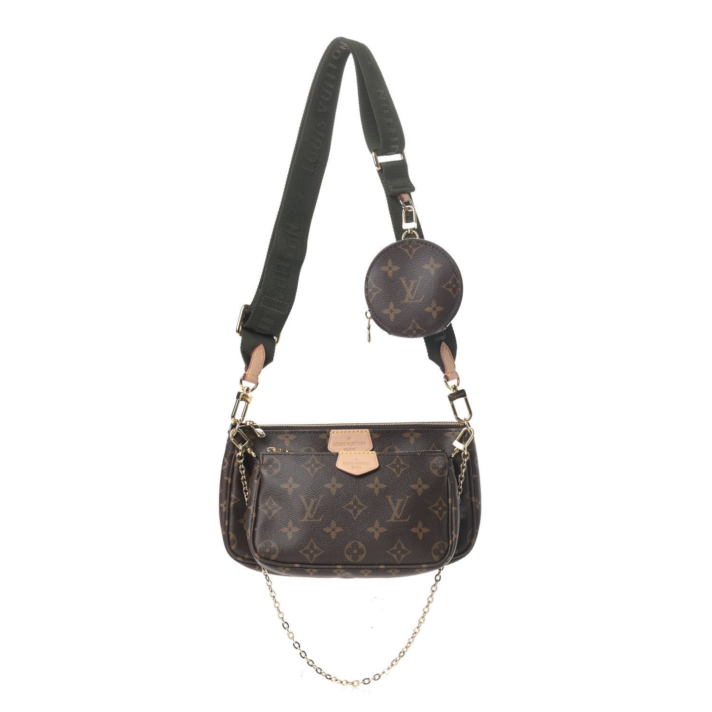 Monogram Multi Pochette Accessories Kaki