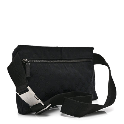 Gucci GG Monogram Double Pocket Belt Bag Black 3 of 10