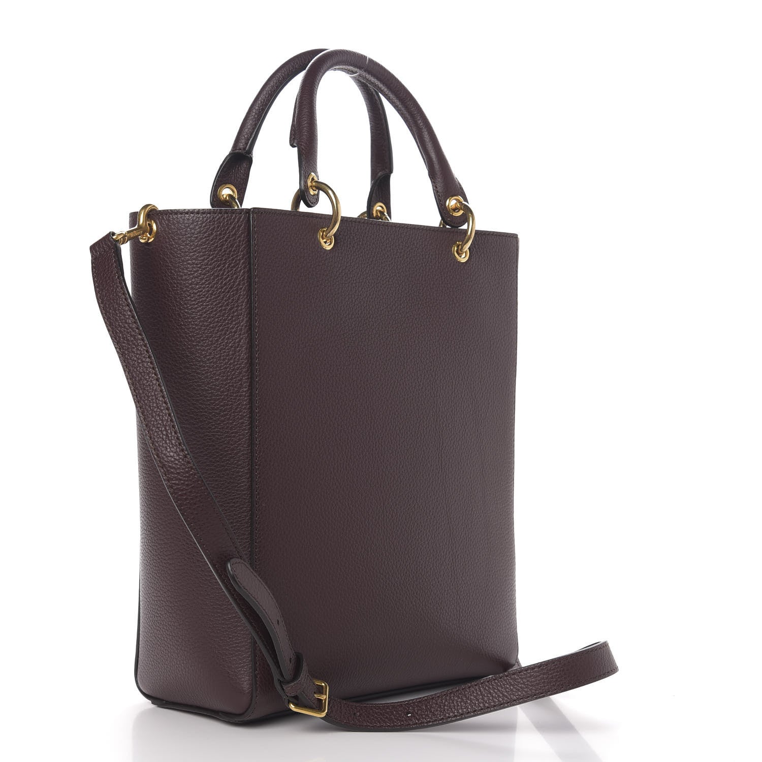 Mulberry Classic Grain Maple Tote Oxblood 3 of 12