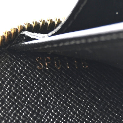 Louis Vuitton Calfskin Colored Monogram Zippy Wallet Blue Black 8 of 10