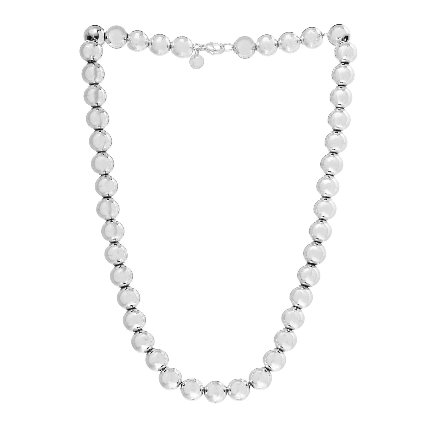 Sterling Silver 10mm HardWear Ball Necklace