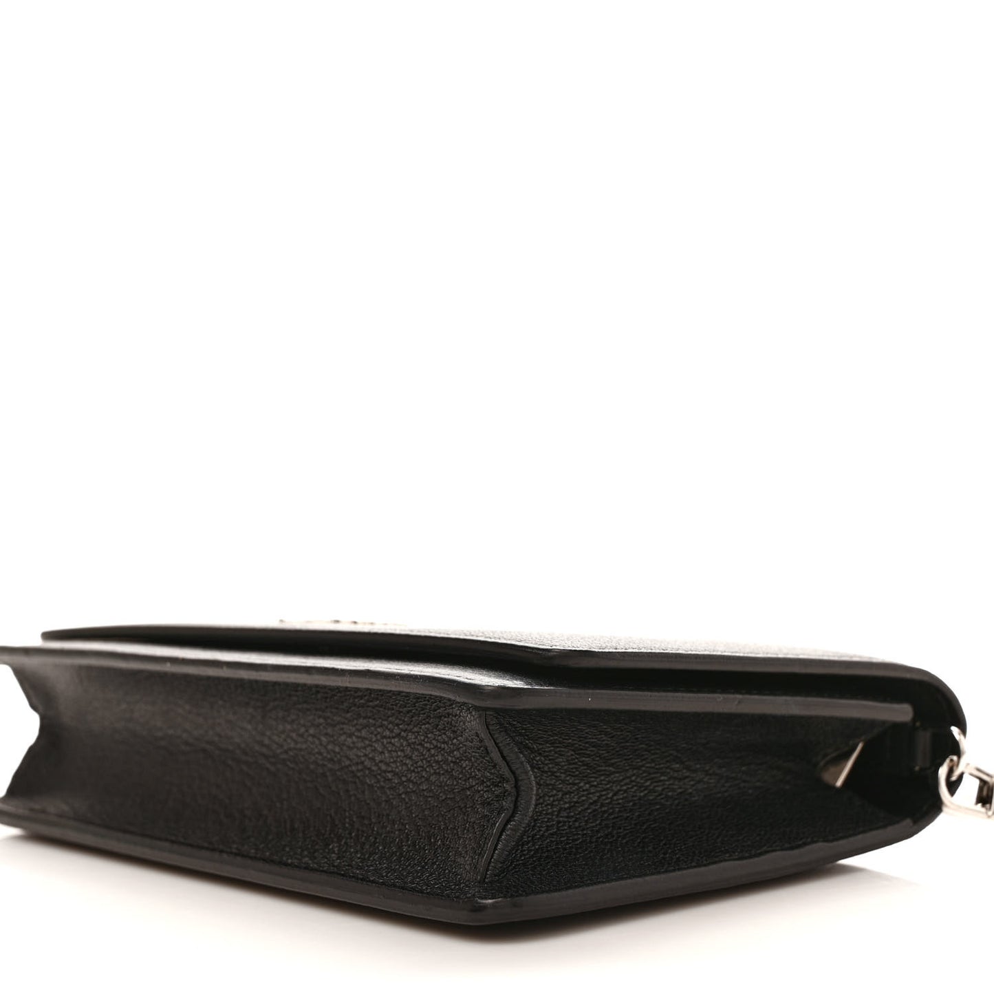 Sugar Goatskin Pandora Chain Wallet Black