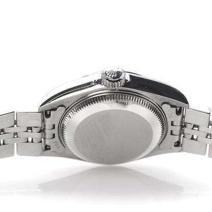 Rolex Stainless Steel 18K White Gold Diamond 26mm Oyster Perpetual Datejust Watch Sodalite 79174 6 of 7