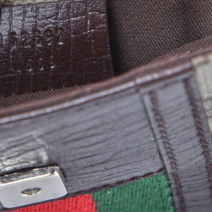 Gucci GG Monogram Plus Web Belt Bag Dark Brown 7 of 10