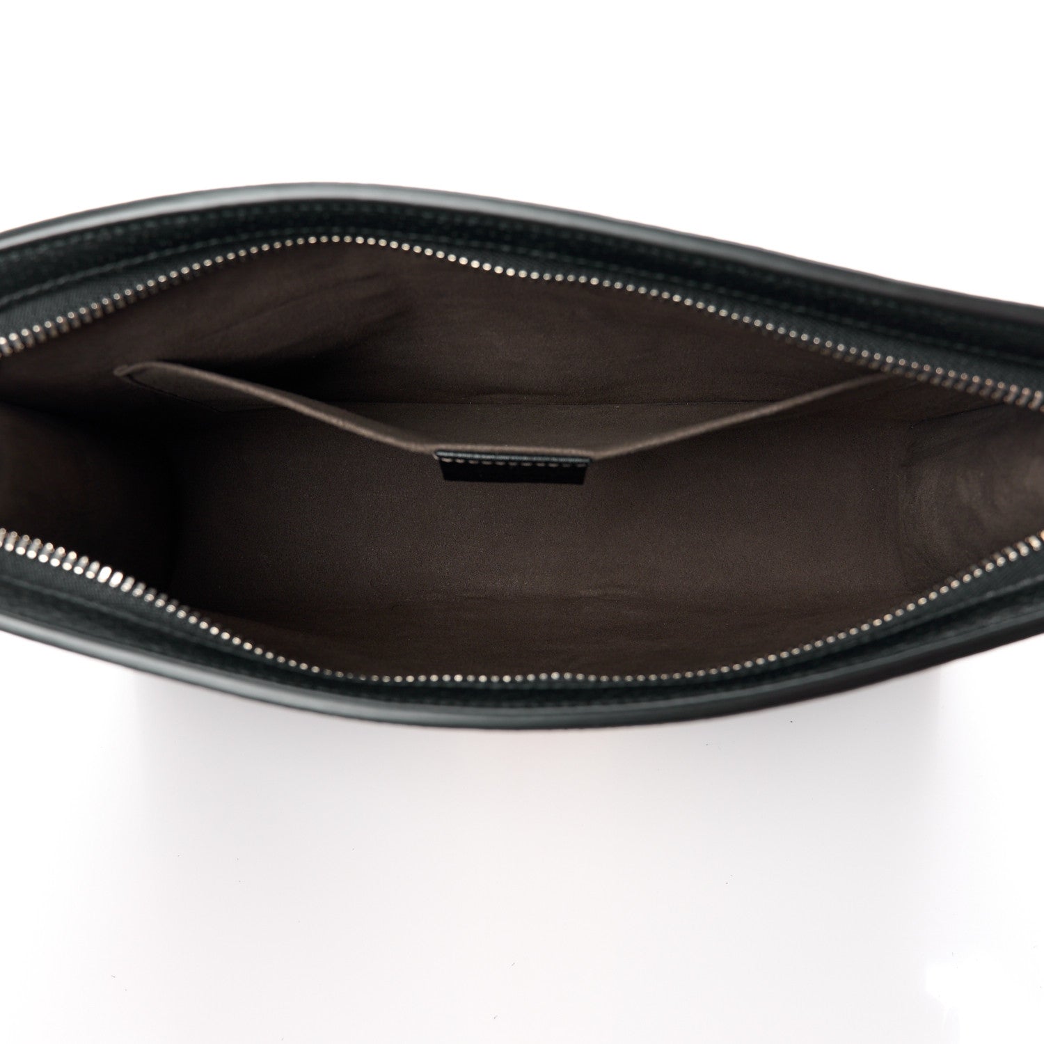 Gucci Textured Dollar Calfskin Nylon Gucci Stripe New Web Cosmetic Case Black Ecru Verde Rosso 5 of 12