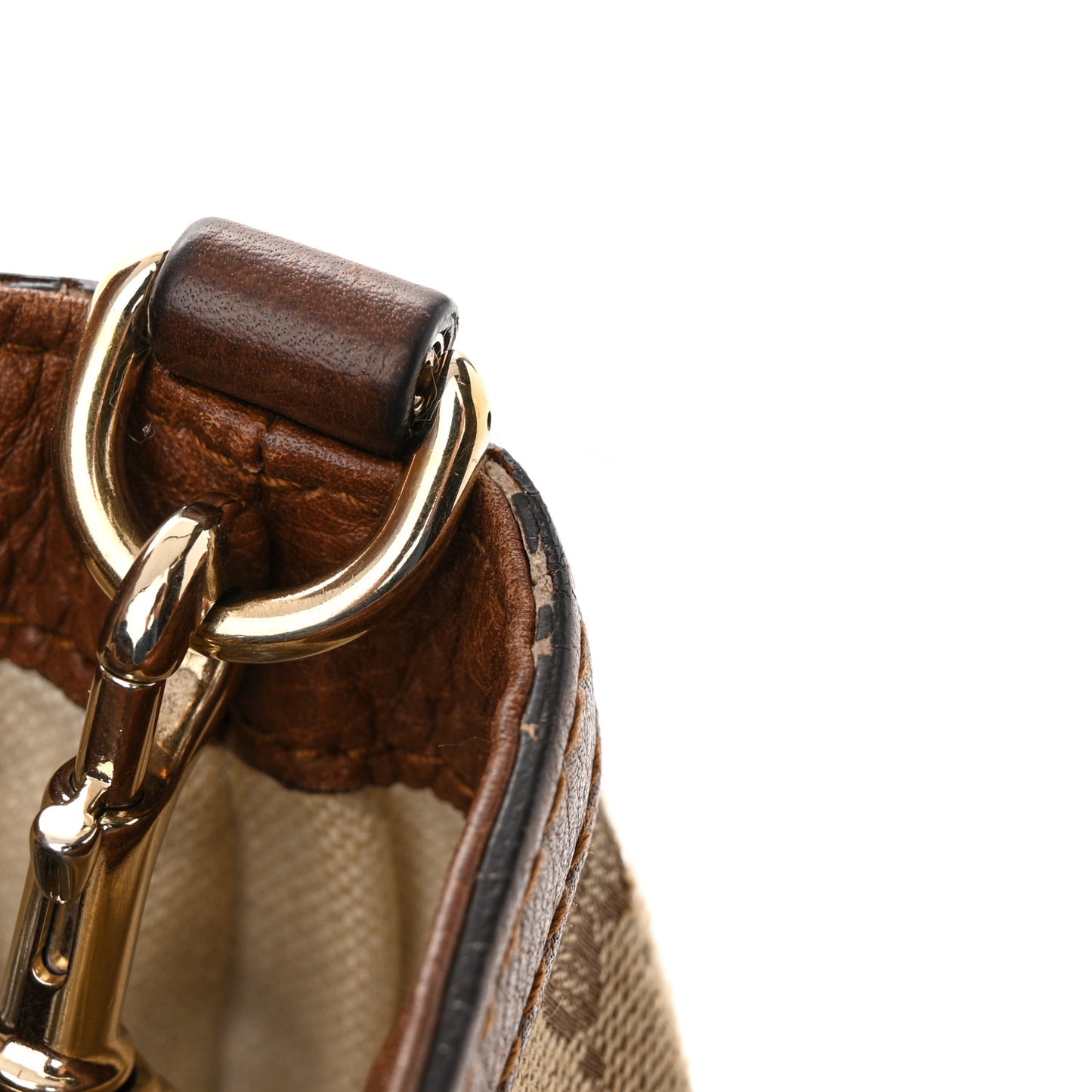 Monogram Calfskin Medium Bella Flap Bag Brown