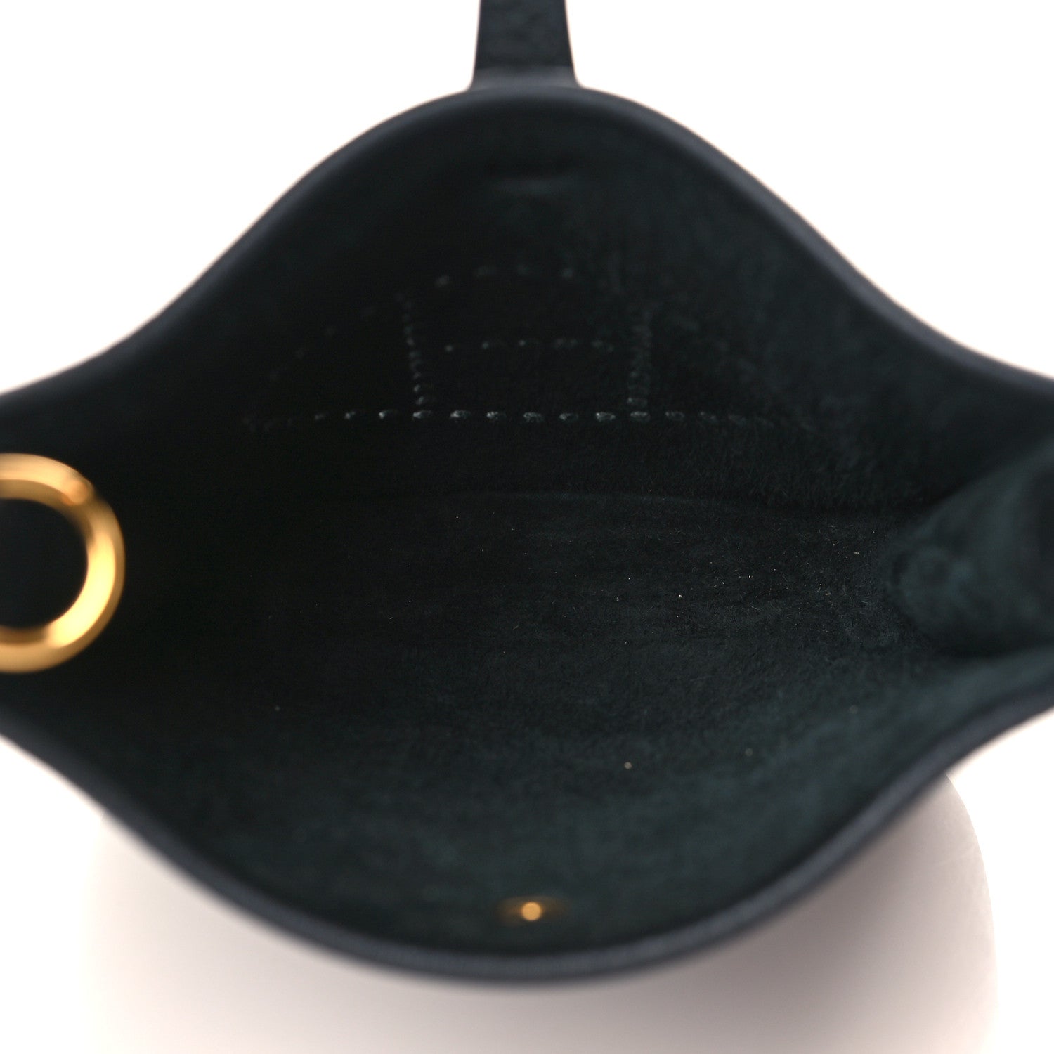 Hermes Taurillon Clemence Evelyne TPM Black 5 of 11