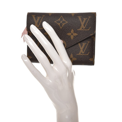Louis Vuitton Monogram Victorine Wallet Rose Ballerine 2 of 8