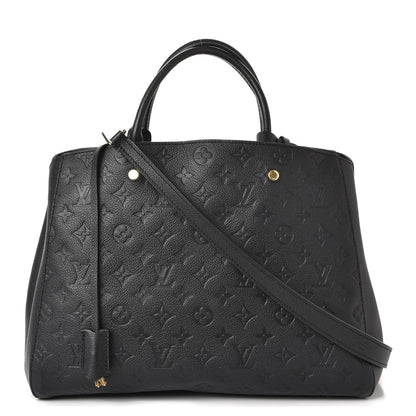 Louis Vuitton Empreinte Montaigne GM Black 1 of 3