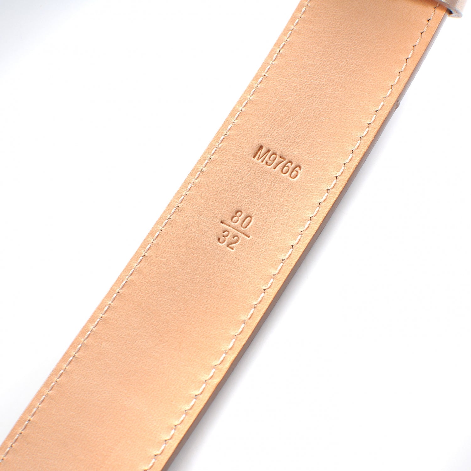 Louis Vuitton Vernis Belt 80 32 Beige Poudre 3 of 6