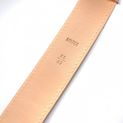 Louis Vuitton Vernis Belt 80 32 Beige Poudre 3 of 6