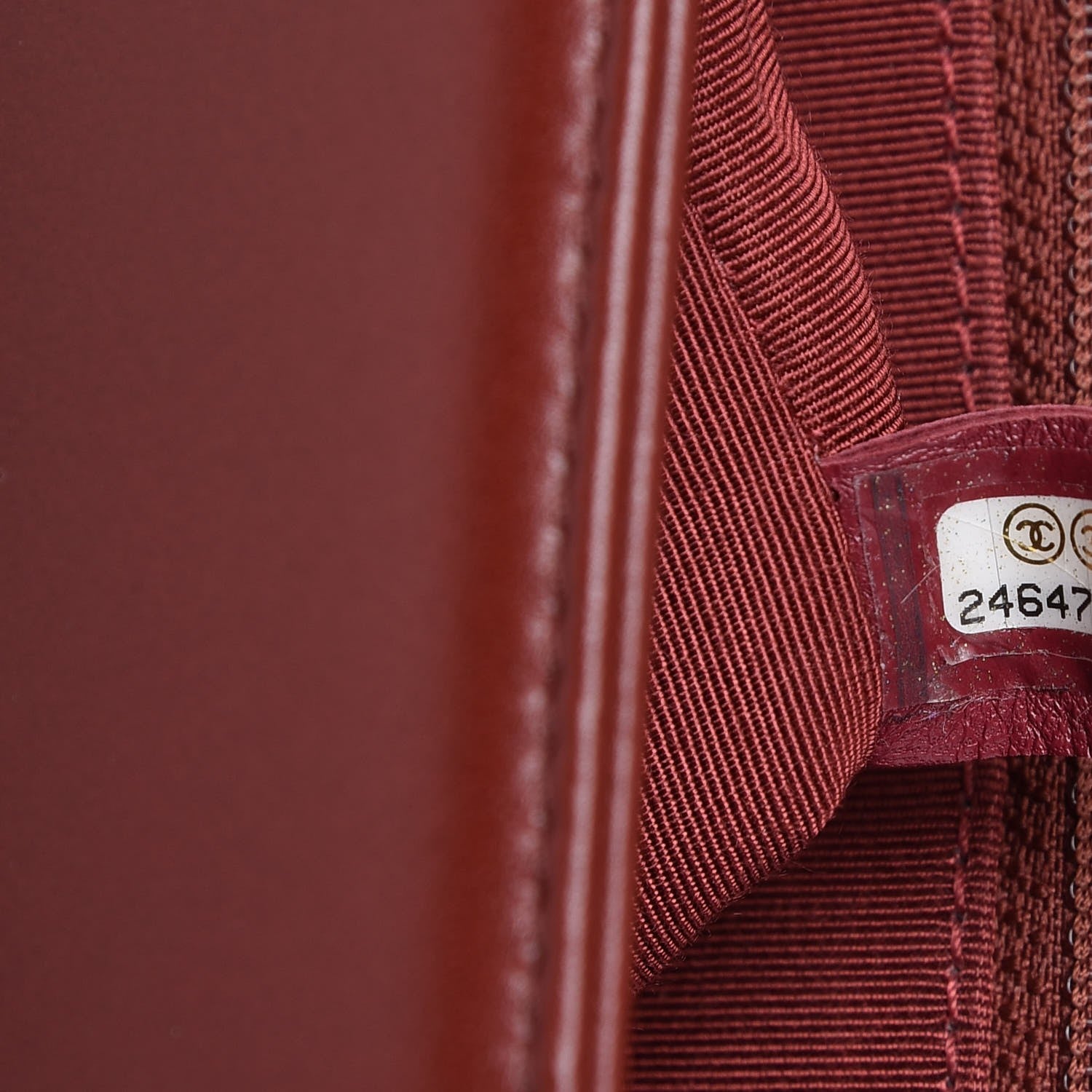 Chanel Lambskin Quilted New Medium Boy Flap Burgundy 7 of 10
