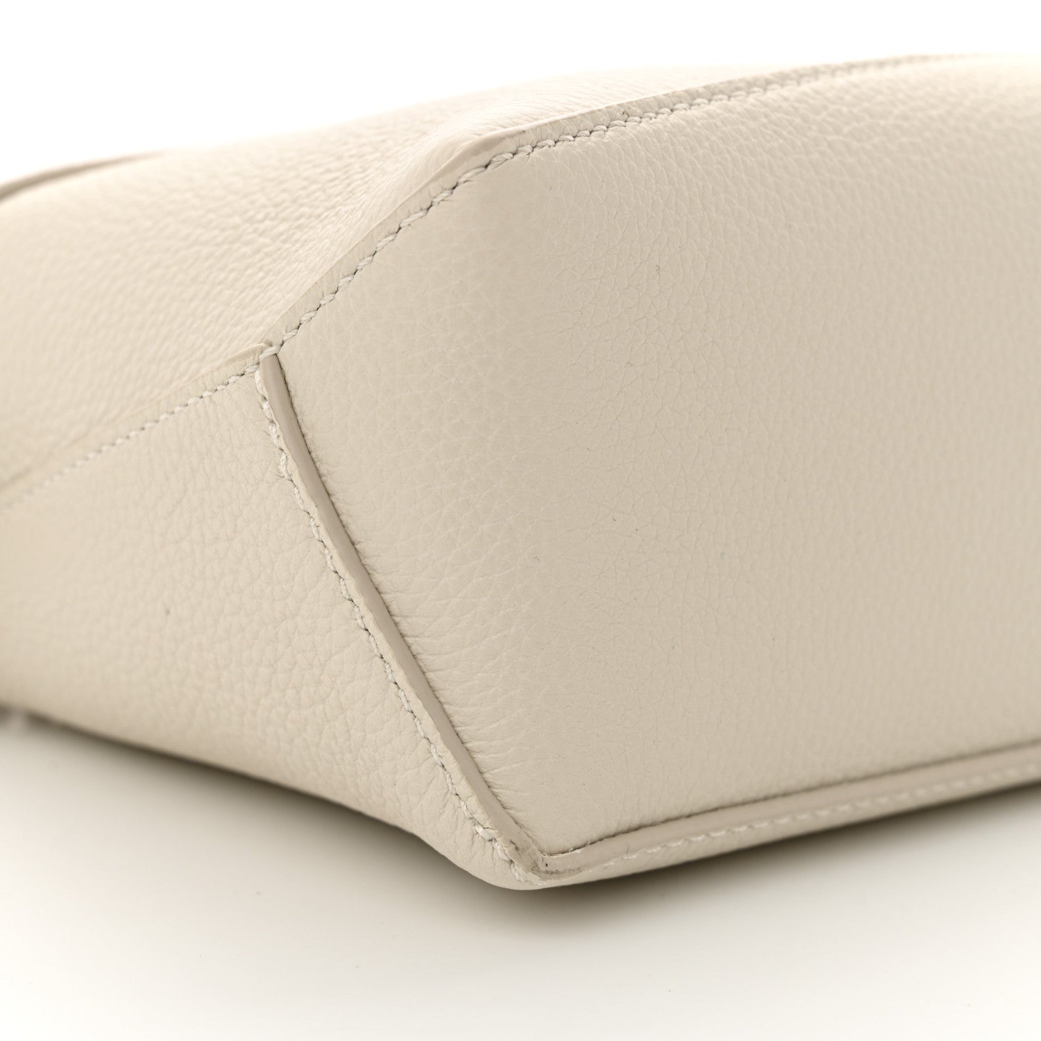 Loewe Calfskin Mini Puzzle Edge Bag Soft White 9 of 10