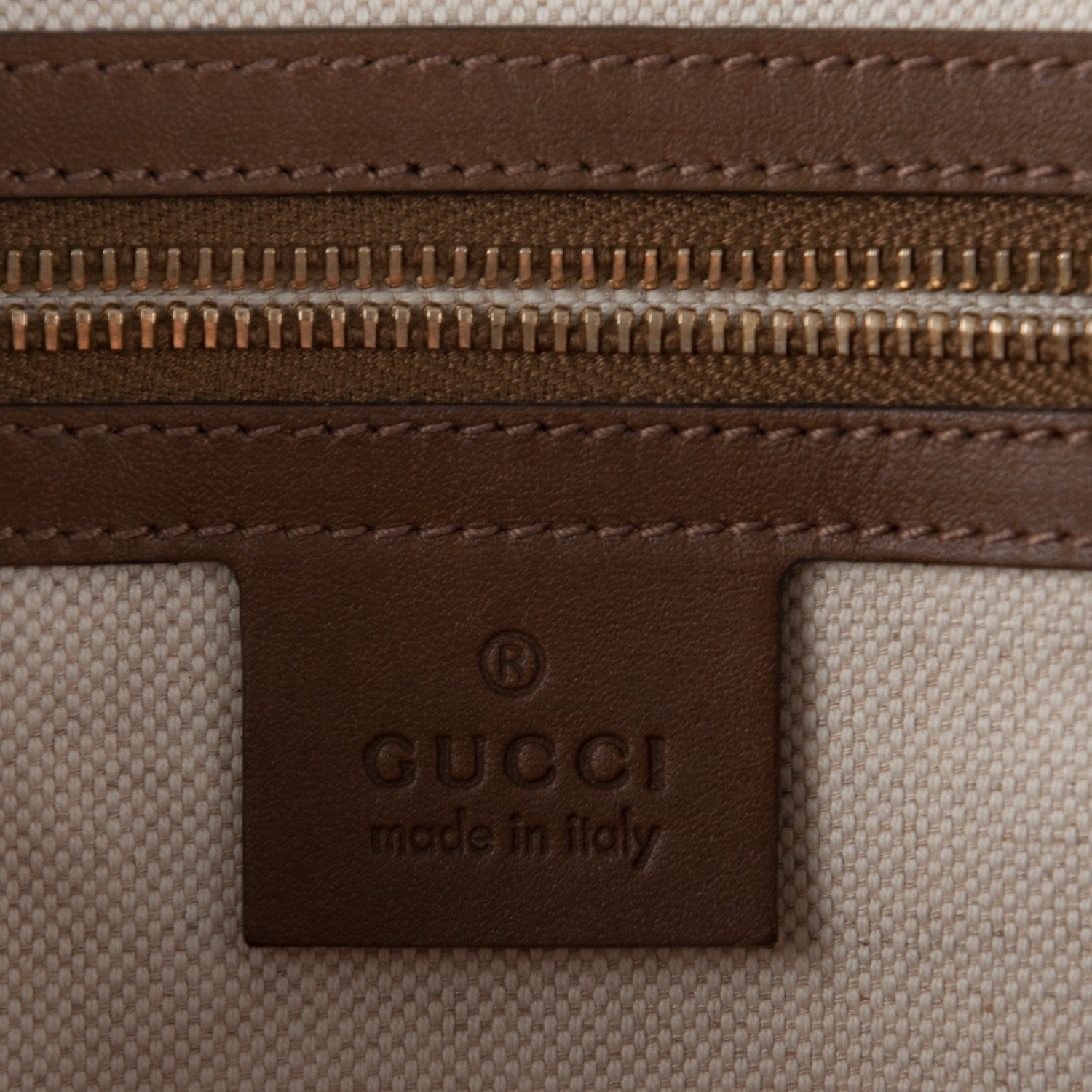 Gucci Nubuck Vintage Web Medium Boston Beige 6 of 7