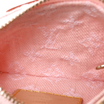 Louis Vuitton Monogram Denim Key Pouch Washed Pink 5 of 6
