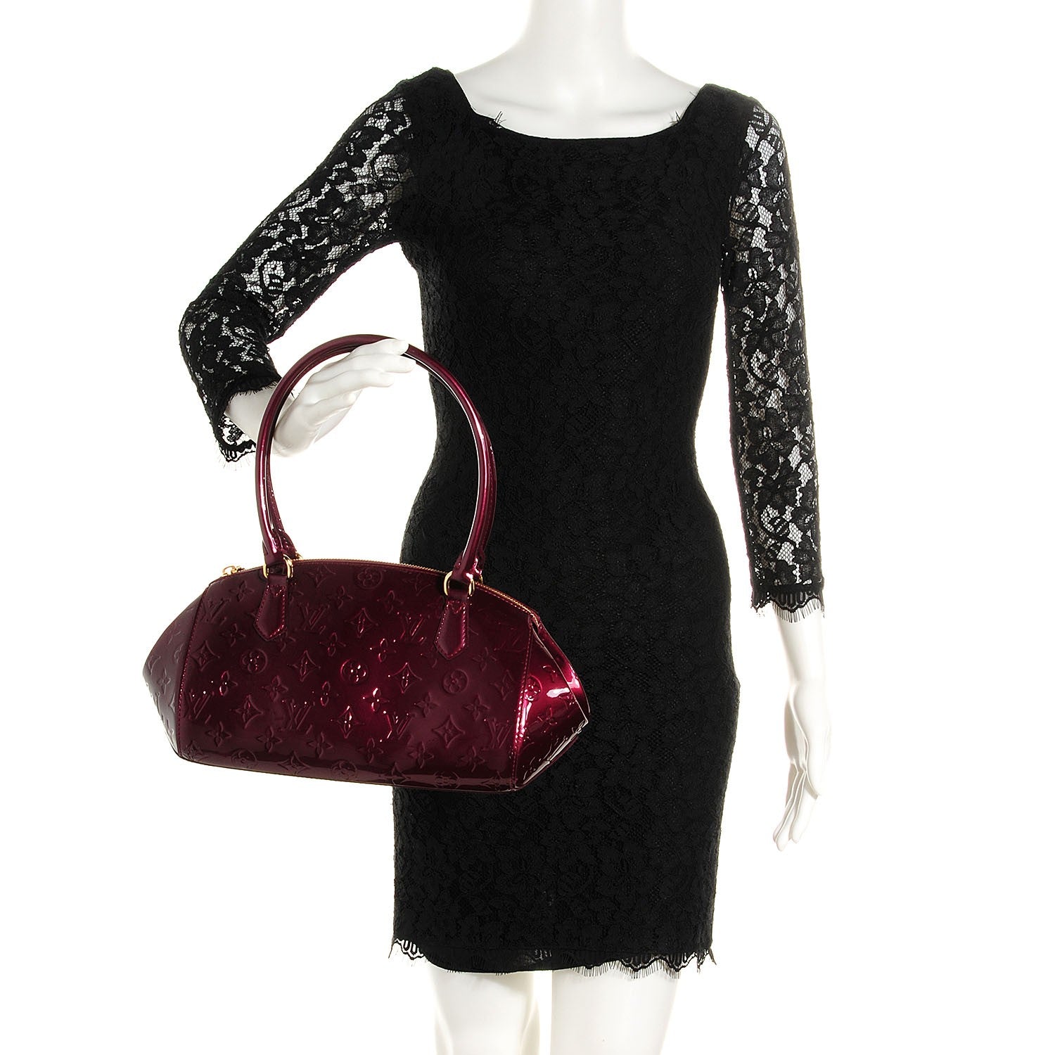 Louis Vuitton Vernis Sherwood PM Rouge Fauviste 2 of 7