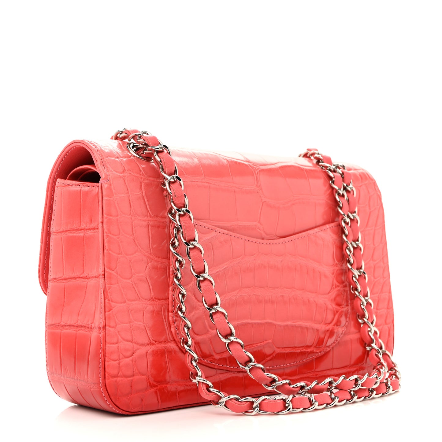 Alligator Gradient Medium Double Flap Red