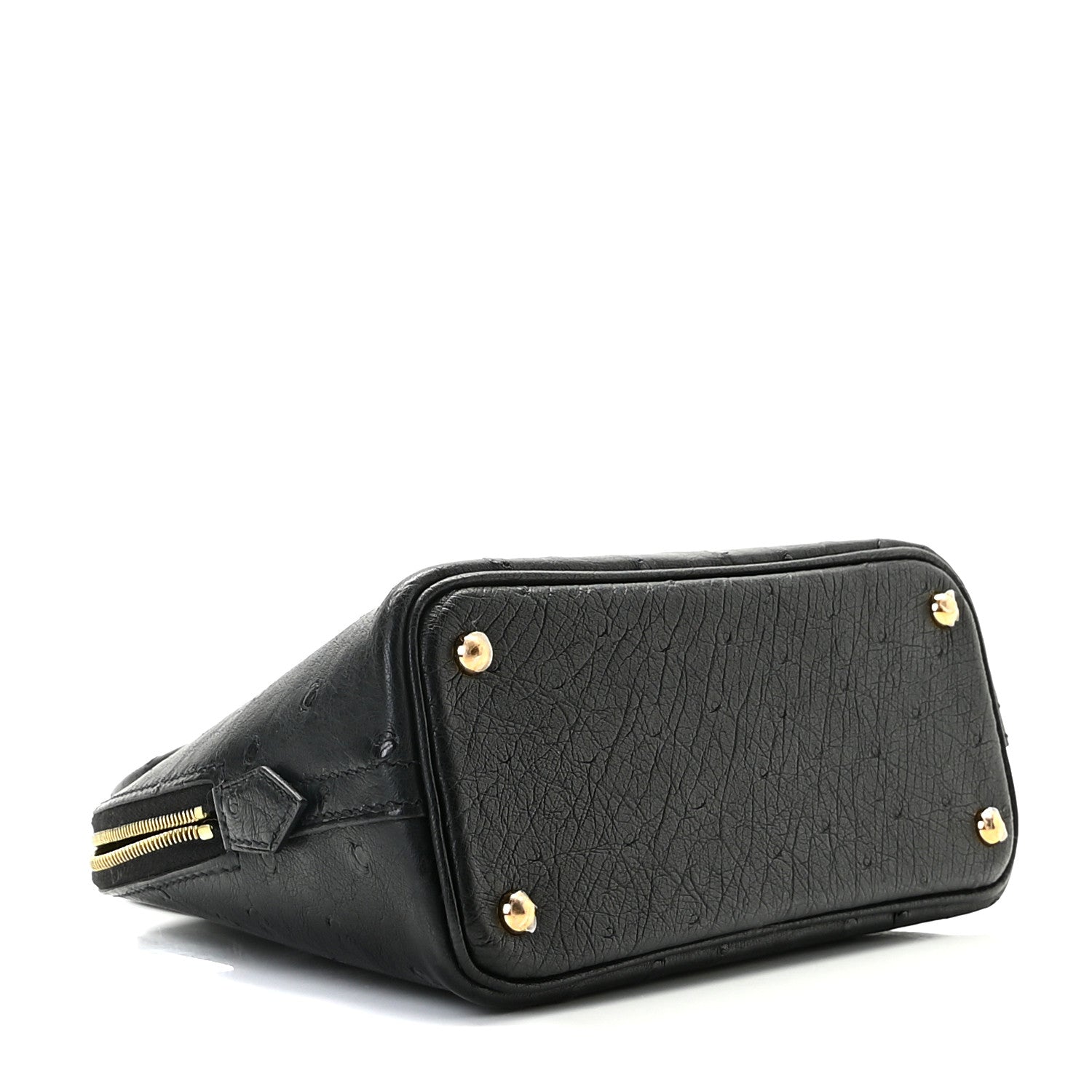 Hermes Ostrich Bolide Mini 1923 Black 4 of 10
