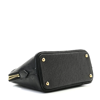 Hermes Ostrich Bolide Mini 1923 Black 4 of 10