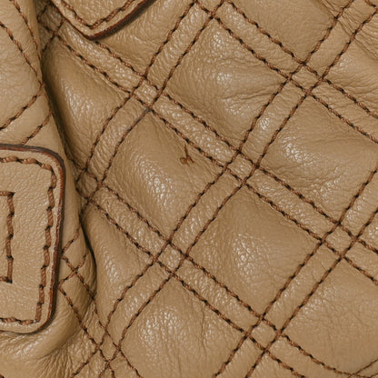 Marc Jacobs Calfskin Quilted Stam Camel 11 of 15