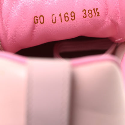 Louis Vuitton Suede Calfskin Run Away Sneakers 38.5 Pink 9 of 12