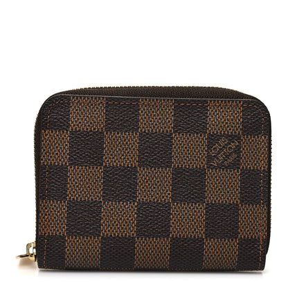 Louis Vuitton Damier Ebene Zippy Coin Purse 1 of 9