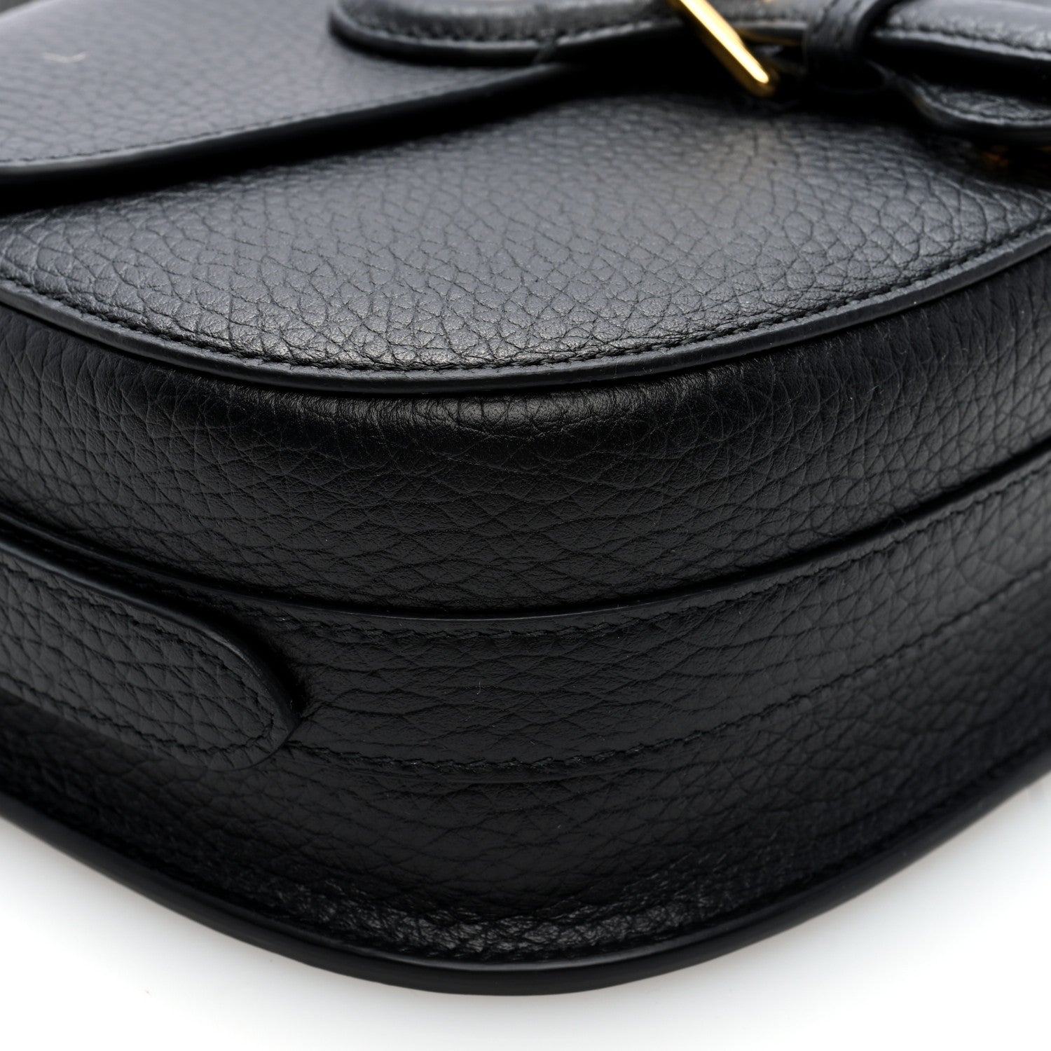 Christian Dior Grained Calfskin Medium Bobby Flap Black 8 of 9
